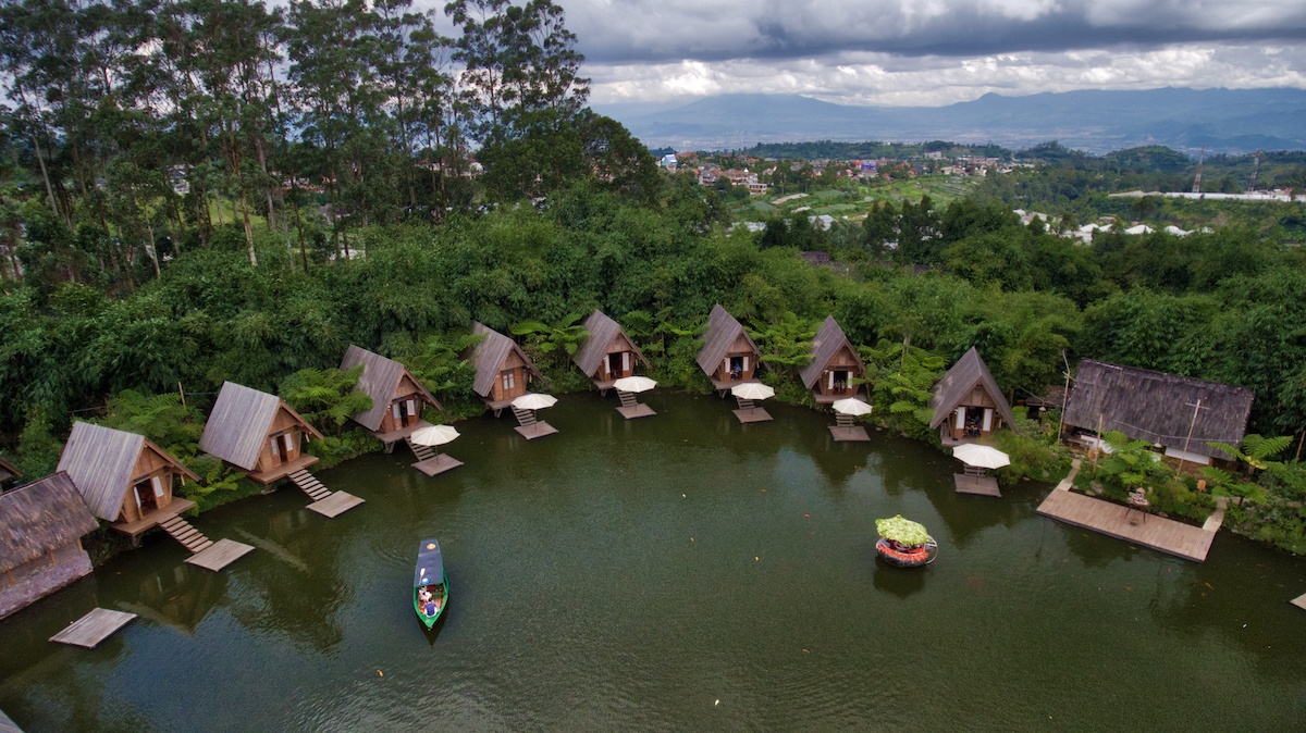 Dusun Bambu aerial photo in BANDUNG by Mike of MikesRoadTrip.com