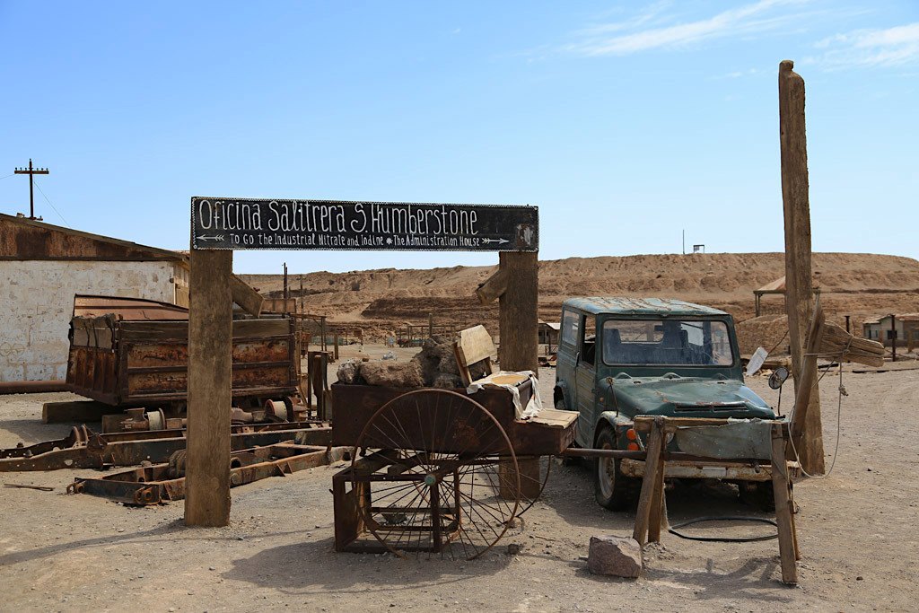 Humberstone in Northern Chile