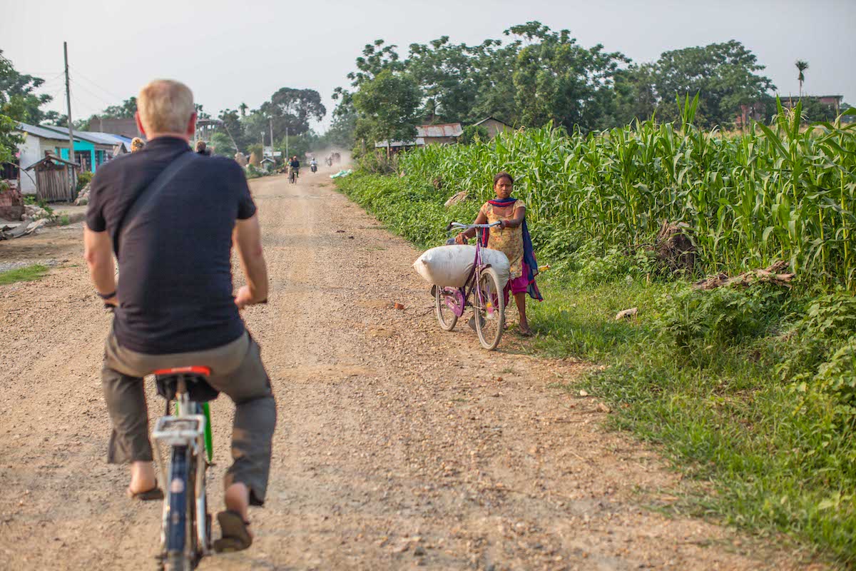 Himalayan road trip - Dirt Road in Nepal by Dee of MikesRoadTrip.com