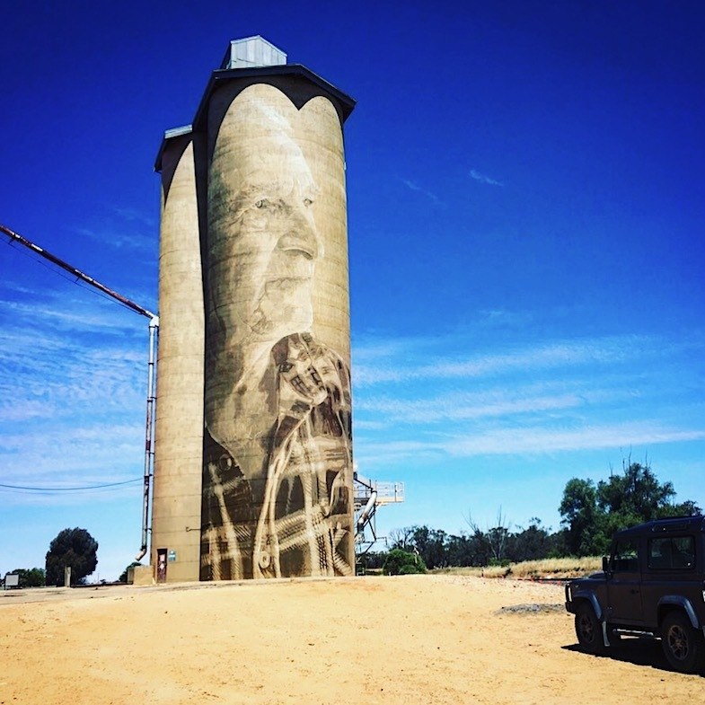 Silo Art Trail - Victoria, Australia 