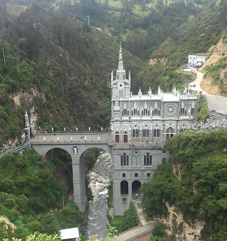 Las Lajas Sanctuary an amazing roadside attraction in Colombia