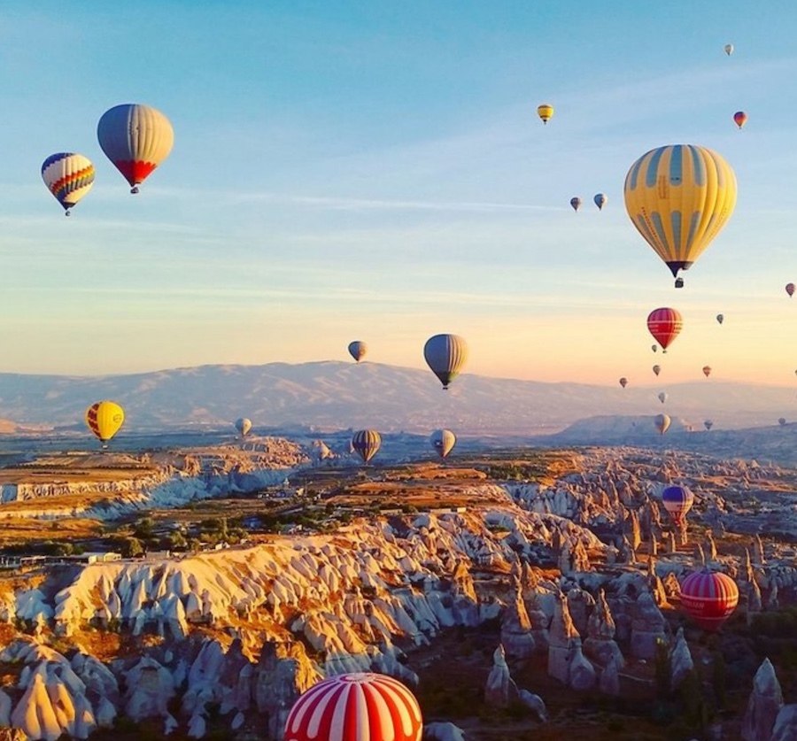 Travel Experiences balloon in Turkey