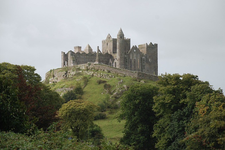 Rock of Cashel roadside attraction in Ireland