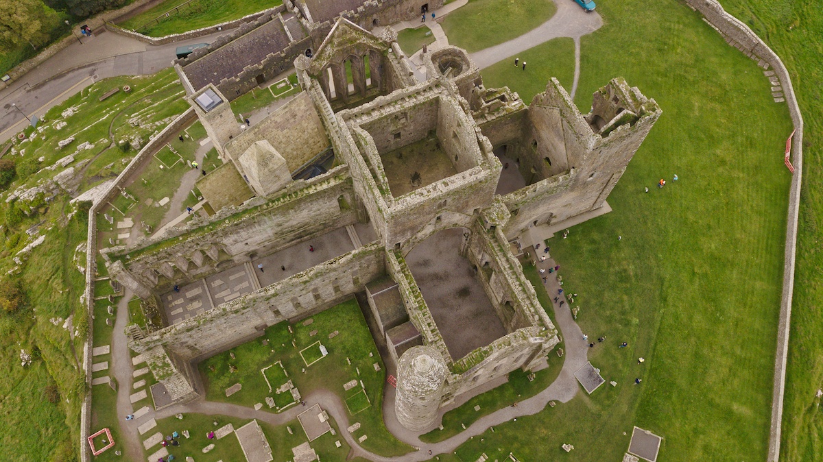 rock of cashel downward view by MikesRoadTrip.com