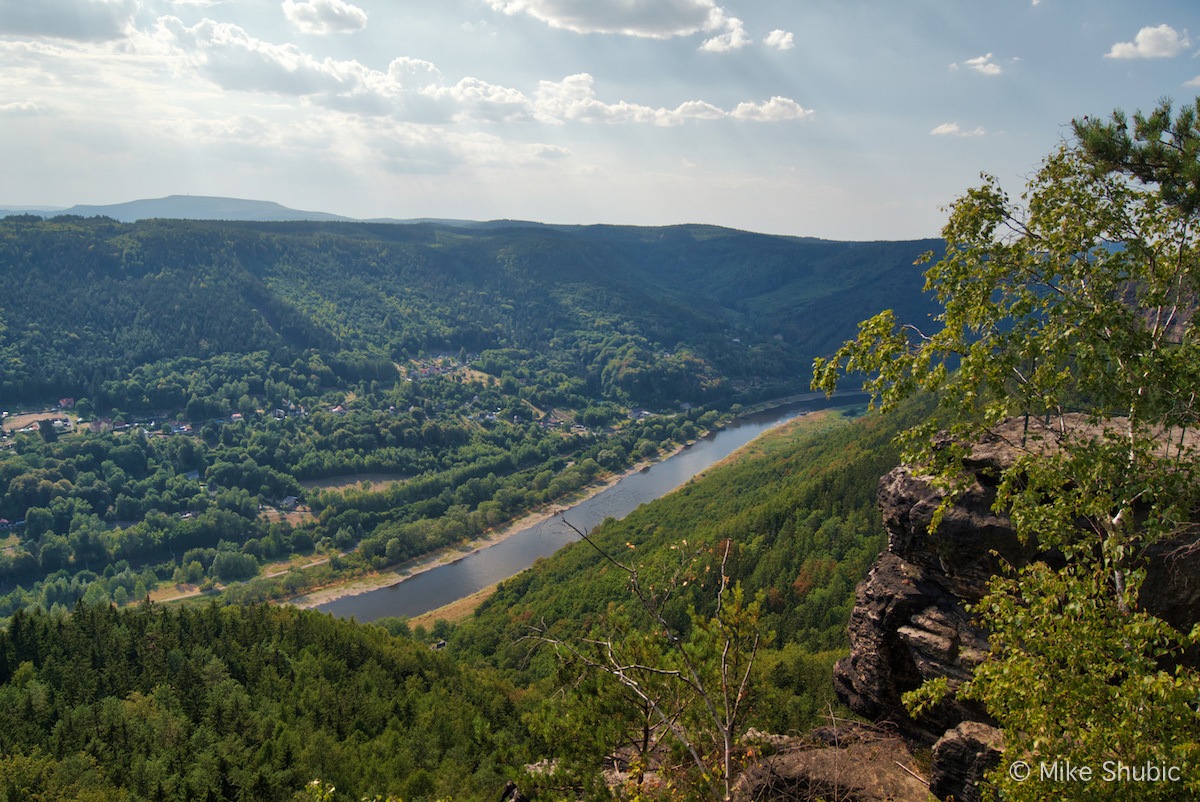 Bohemian Switzerland view by MikesRoadTrip.com