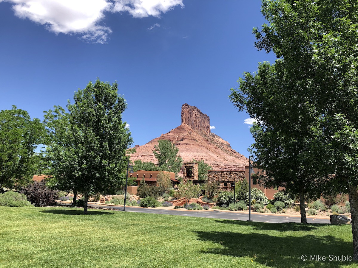 Stopped by Gateway Canyons Resort on Southwest road trip by MikesRoadTrip.com