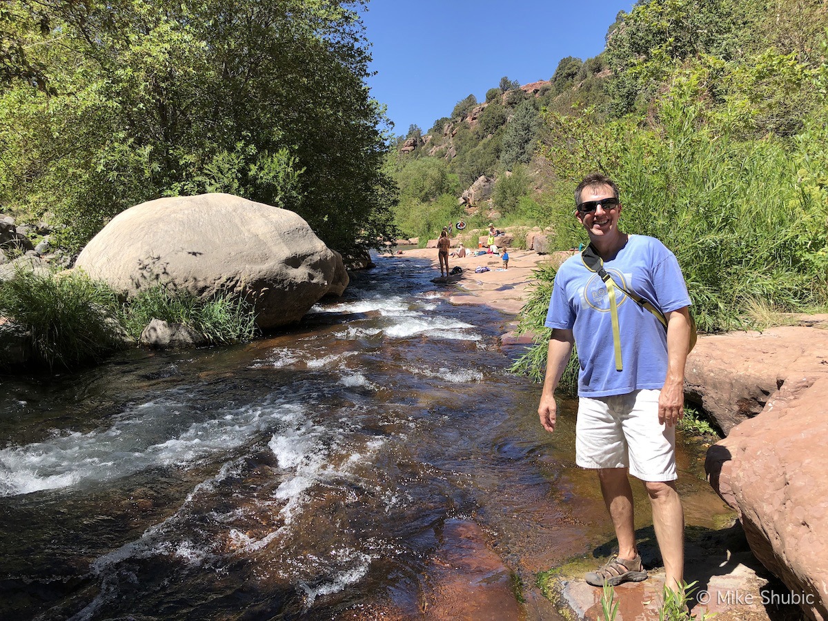 Oak Creek in Sedona by MikesRoadTrip.com