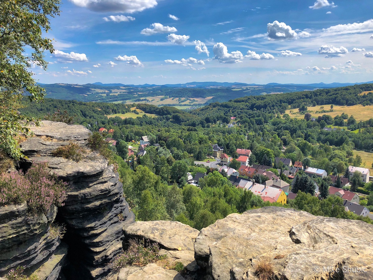 Village in Bohemian Switzerland by MikesroadTrip.com