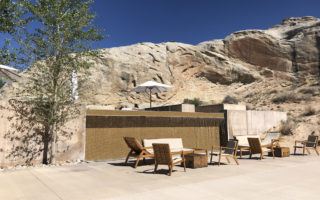 Water feature at Amangiri by MikesRoadTrip.com