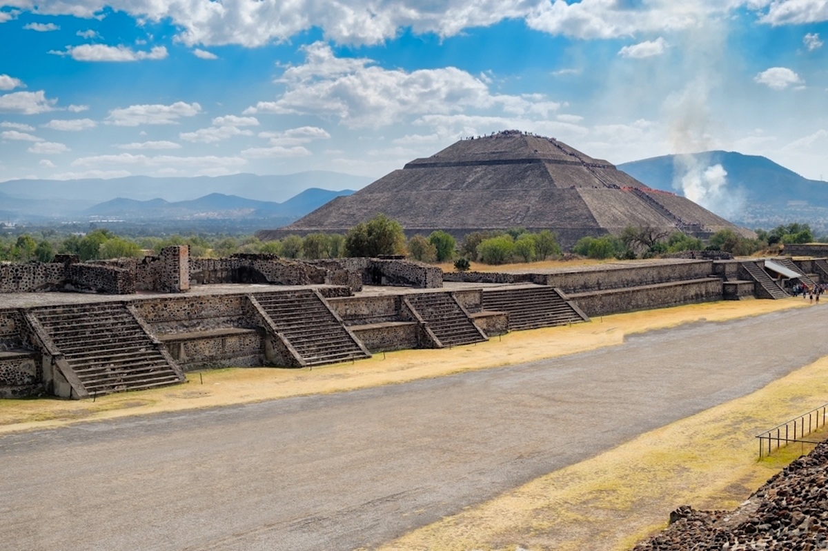 Pyramid of the Sun in Mexico City