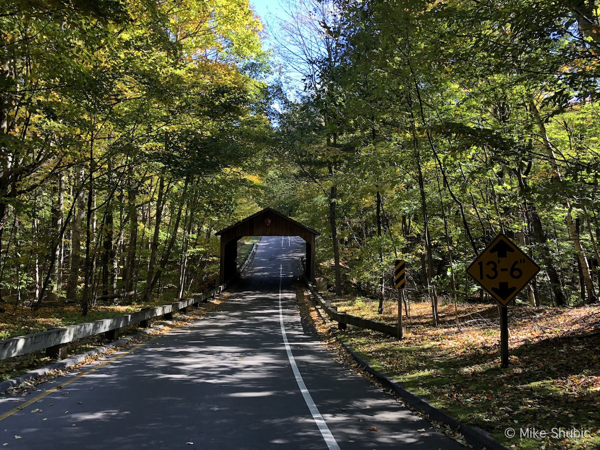 Bridge at Pierce Stocking Scenic Drive by MikesRoadTrip.com