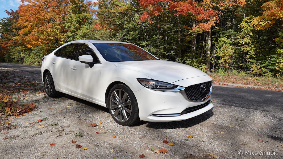 Mazda 6 Signature on a Traverse City road trip by MikesRoadTrip.com