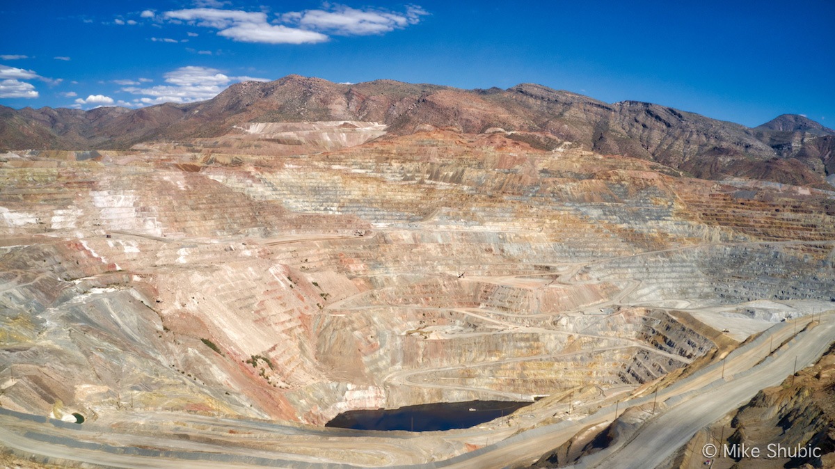 Ray Mine near Winkelman off of Hwy 177 in southern Arizona by MikesRoadTrip.com