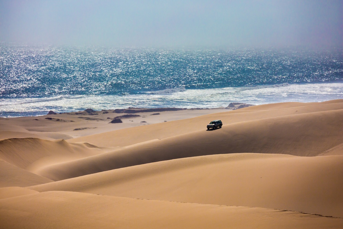 Desert and Dunes Swakopmund to Sossusvlei, Namibia is one of the most scenic roads in Africa. One of the most scenic drives in the world