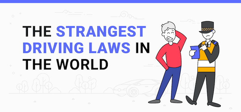 Strangest driving laws in the world | Strange driving laws