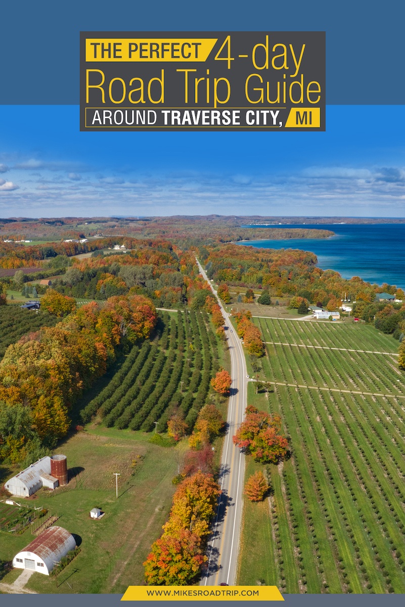 Road Trip Guide around Traverse City, Michigain #travel #roadtrip #roadtripguide #roadtrips #traversecity #michigan