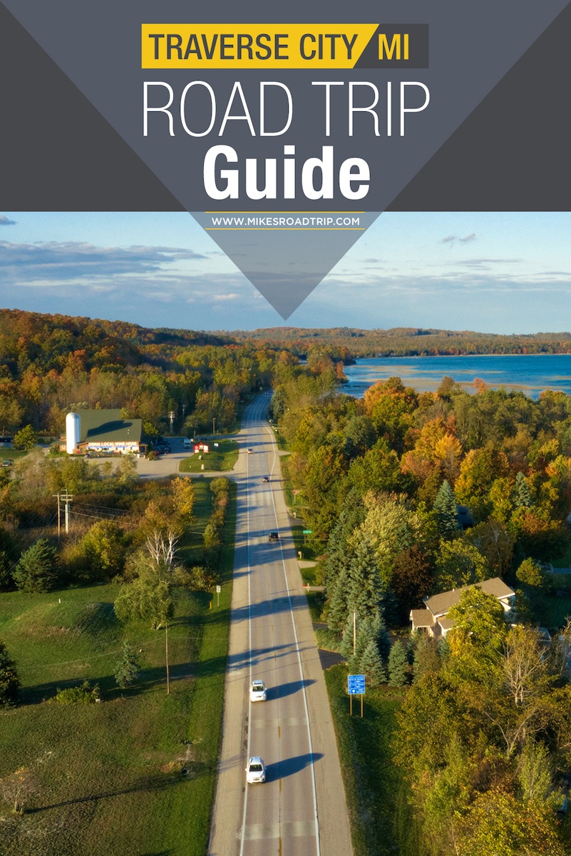 Traverse City Road Trip Guide Pin