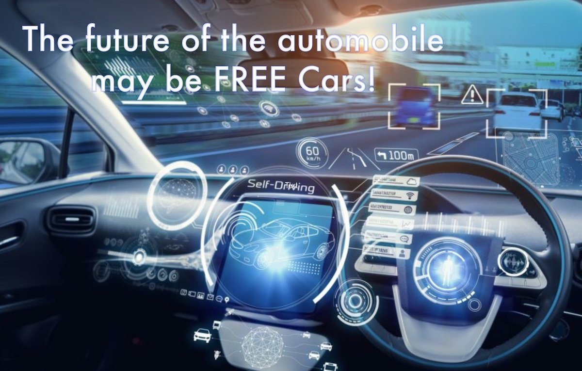 The future of automobiles may be free cars