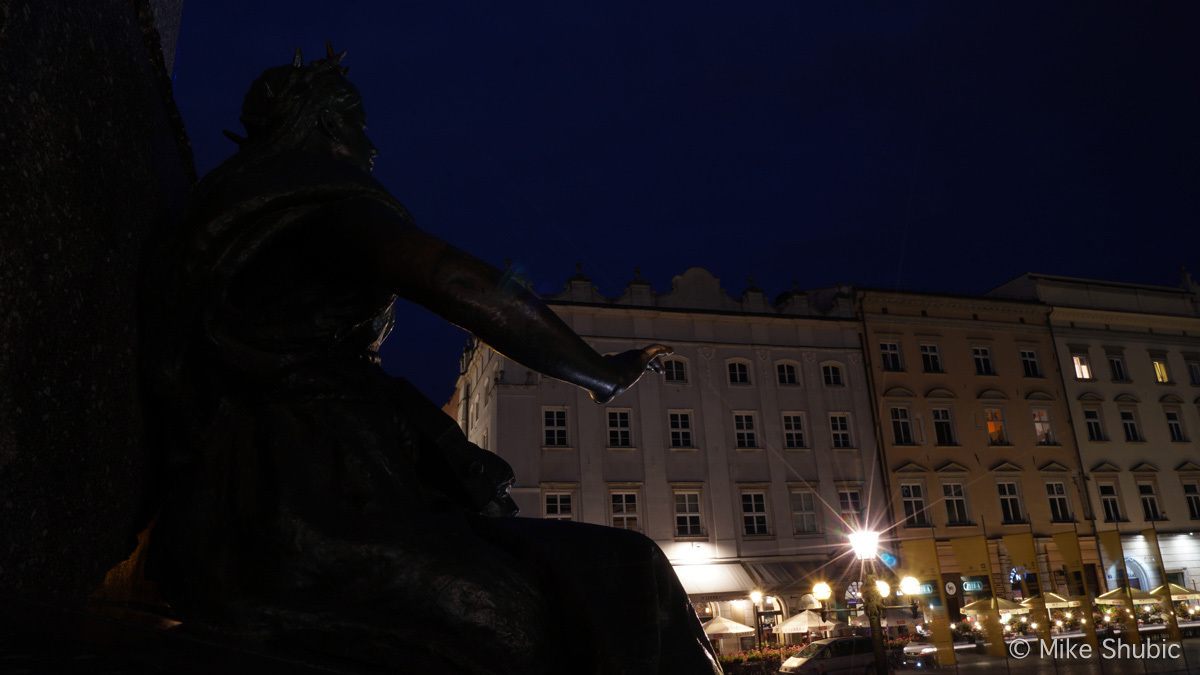 Discover Krakow at night. Photo by: Mike of MikesRoadTrip.com