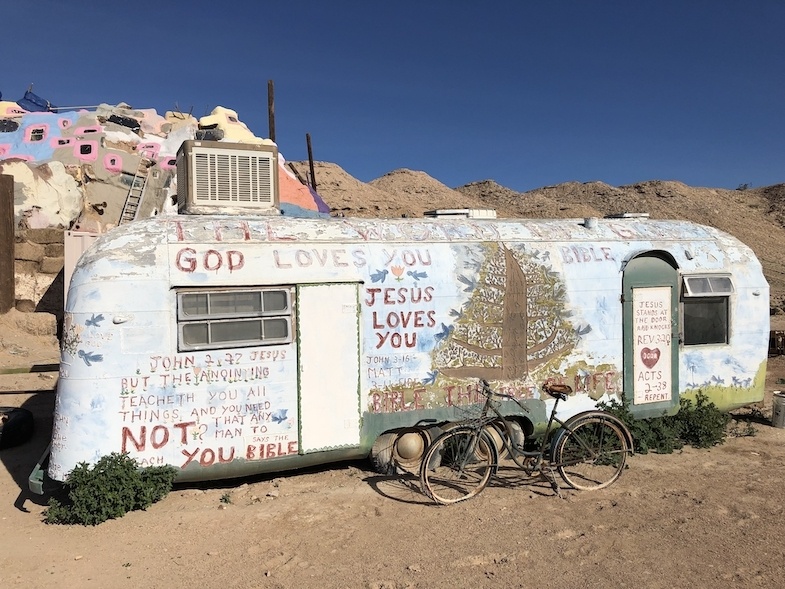 Old RV at Slab City by MikesRoadTrip.com