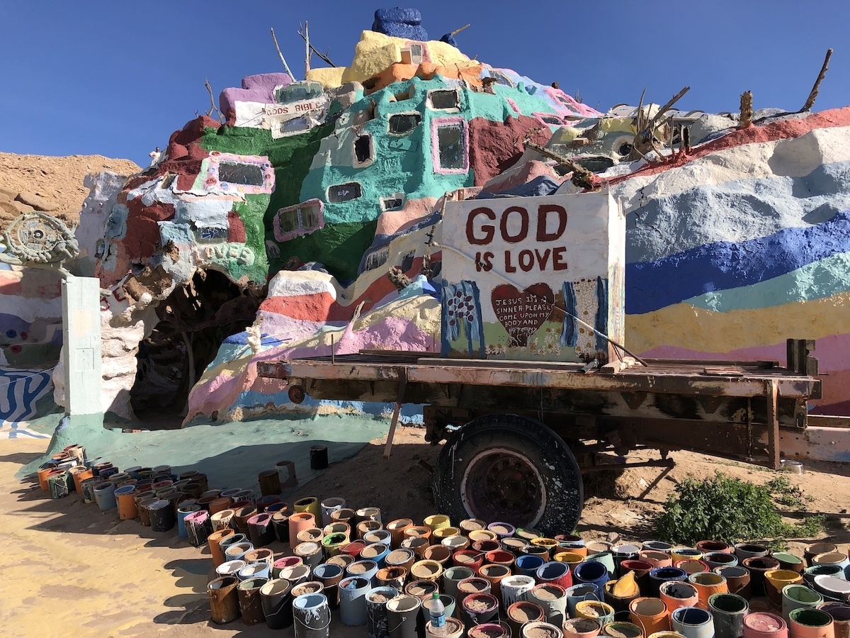 Salvation Mountain at Slab City by MikesRoadTrip.com