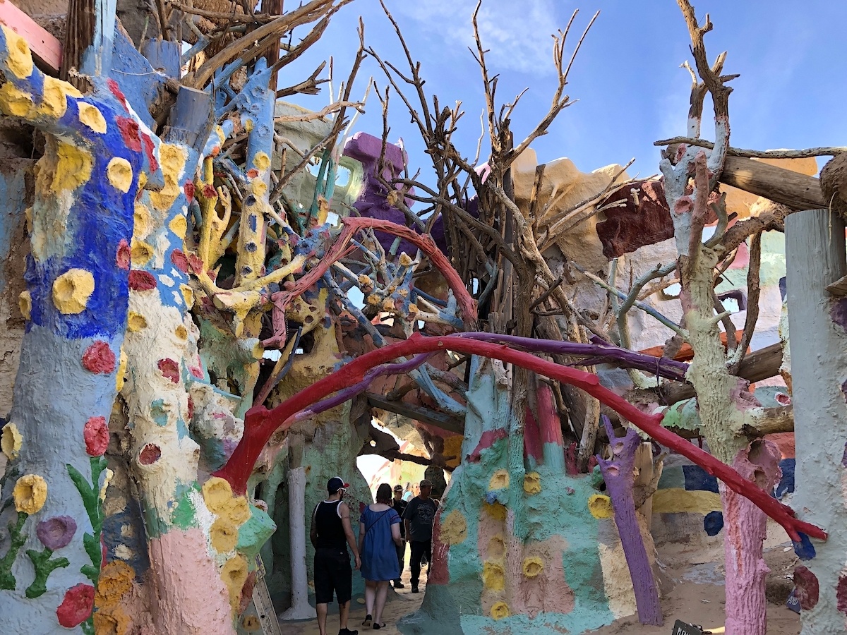 Inside Salvation Mountain by MikesRoadTrip.com