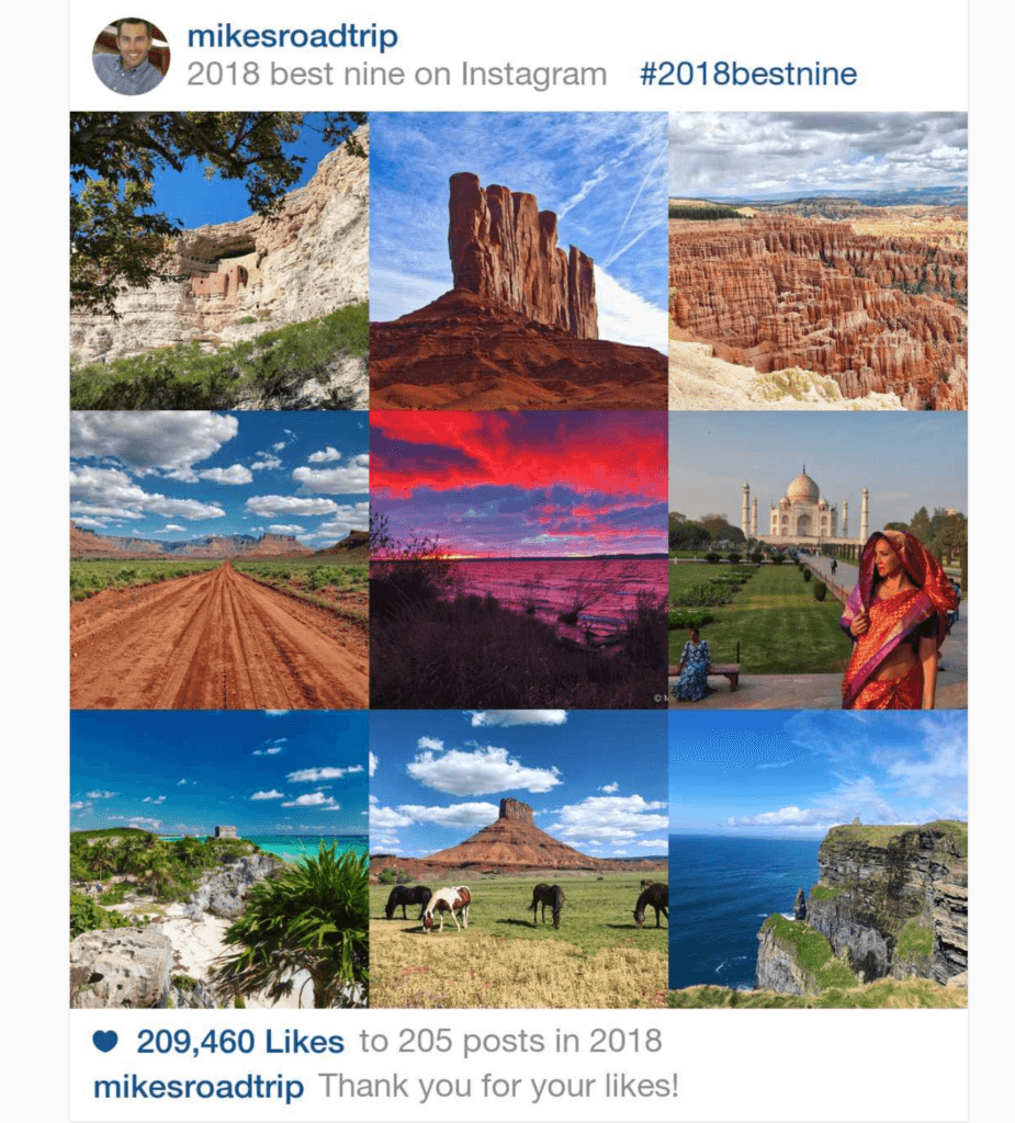 MikesRoadTrip top-9 on Instagram