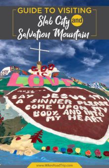 Salvation Mountain at Slab City California