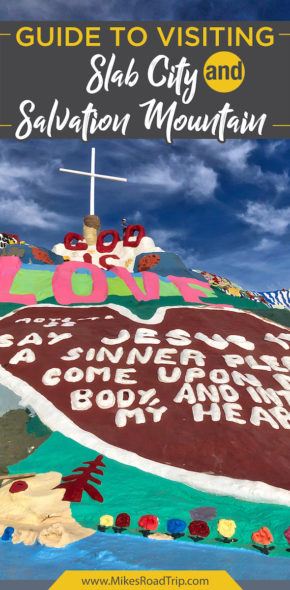 Salvation Mountain at Slab City California