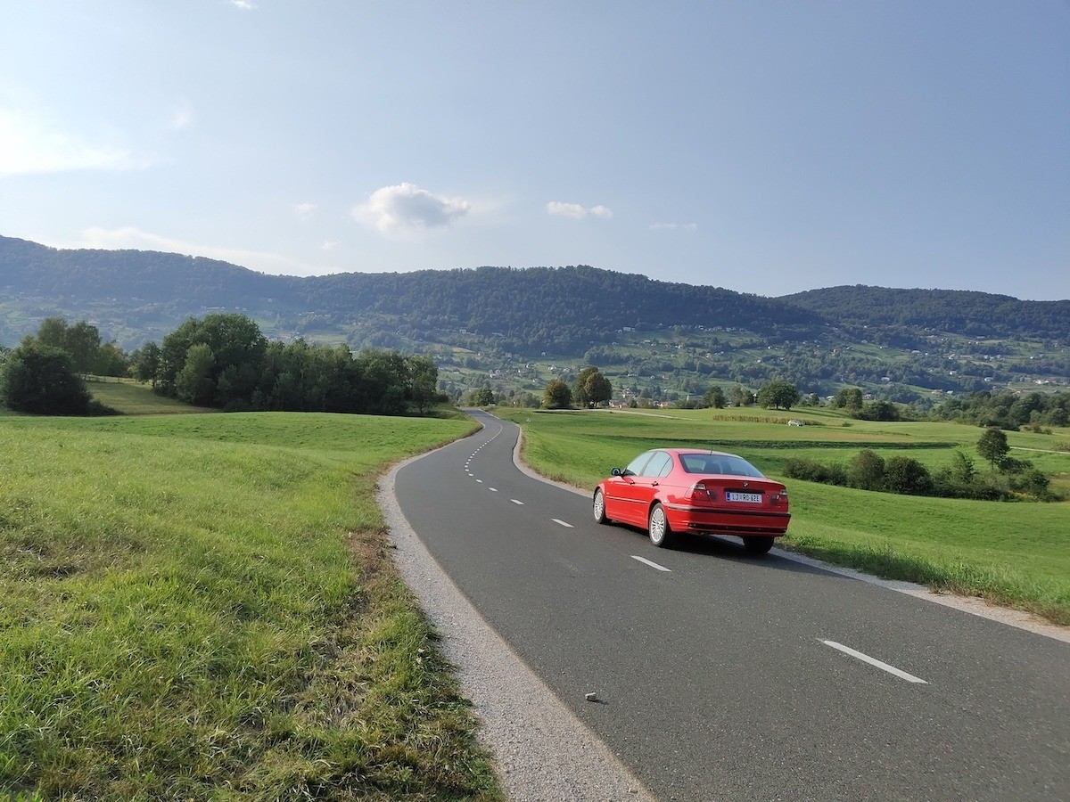 Slovenia countryside in Central Europe