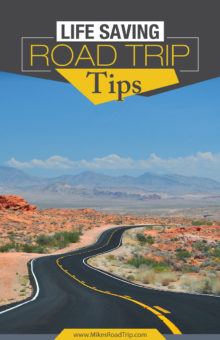 Live Saving Road Trip Tips Pinterest Pin by MikesRoadTrip.com