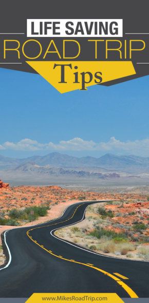 Live Saving Road Trip Tips Pinterest Pin by MikesRoadTrip.com