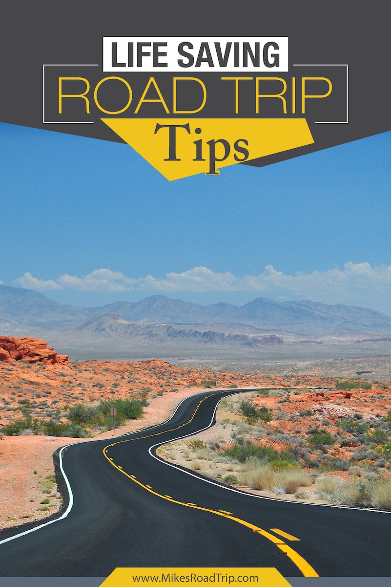 Live Saving Road Trip Tips Pinterest Pin by MikesRoadTrip.com