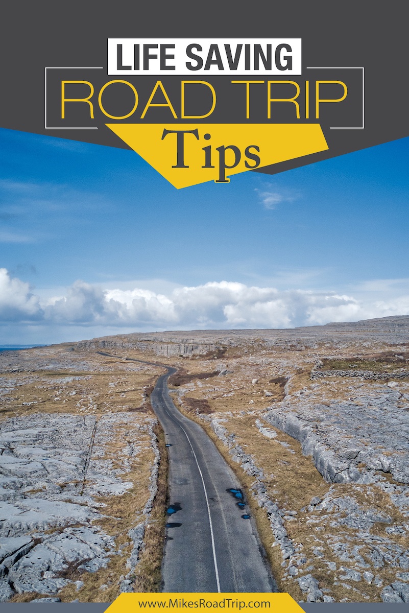 Live Saving Road Trip Tips Pinterest Pin 2 by MikesRoadTrip.com