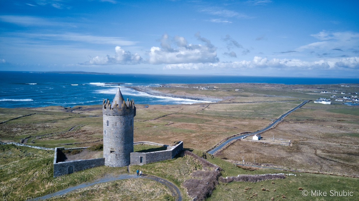 Tower along the western coast of the country. Photo by MikesRoadTrip.com