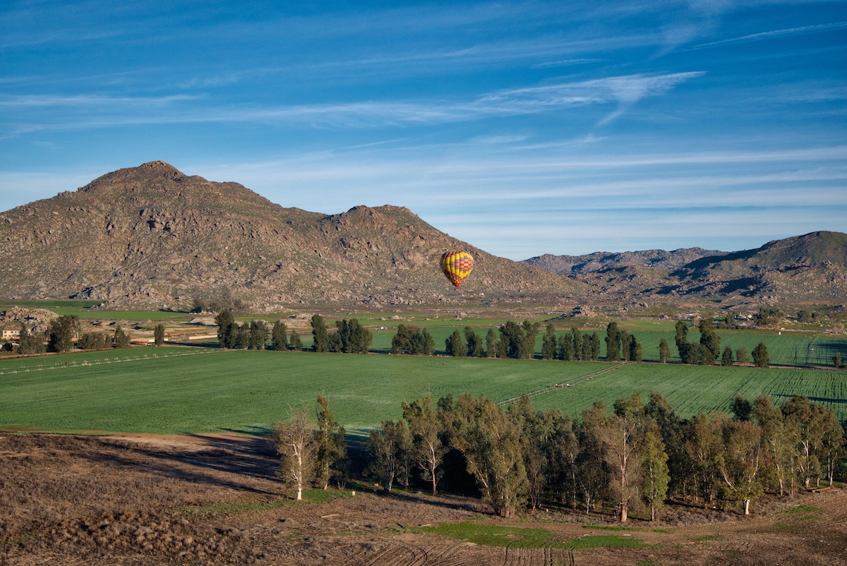 Temecula Hot Air Balloon by Mike of MikesRoadTrip.com