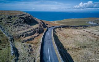 Road near Cliffs of Moher. Photo by: Mike Shubic of MikesRoadTrip.com