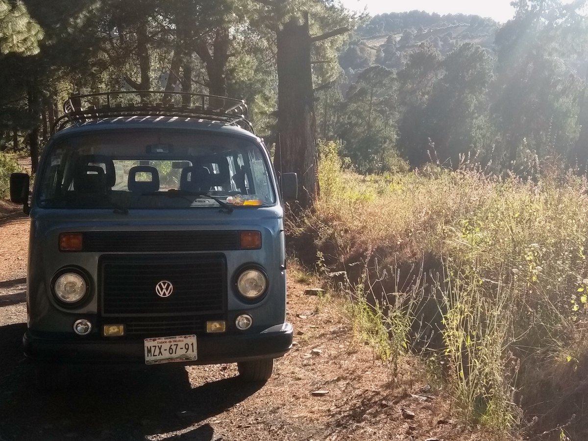 Matilda 70 tours out of Mexico City vintage VW bus