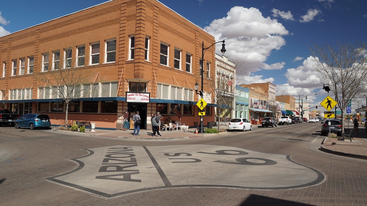 Winslow Arizona by MikesRoadTrip.com