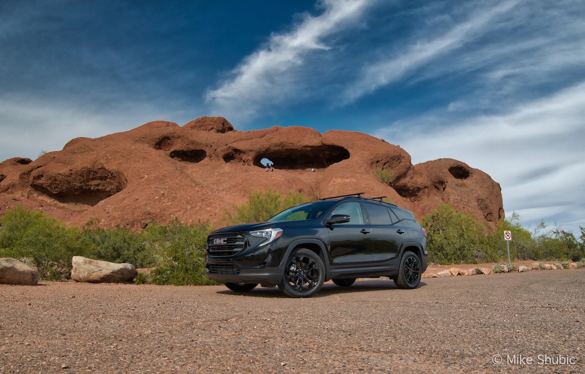 GMC Terrain at Papago Buttes. Photo by: Mike Shubic of MikesRoadTrip.com