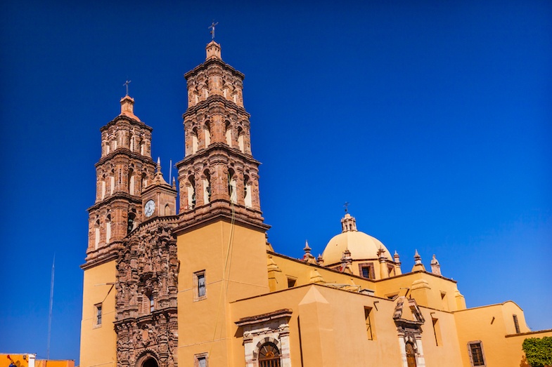 Parroquia Cathedral Dolores Hidalgo Mexico.