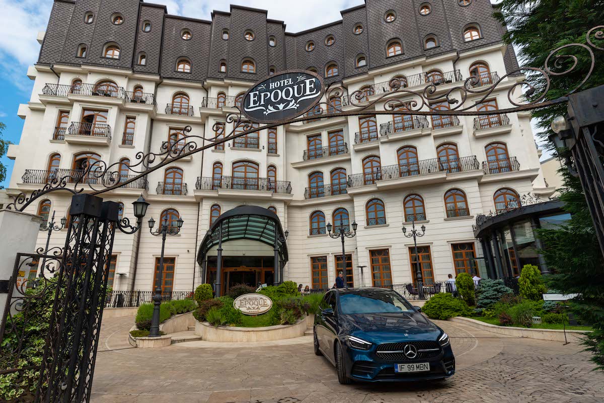 Romania Road Trip in Bucharest at Epoque Hotel in the all new B-Class by Mercedes-Benz Romania - Photo by Mihalea Popa of WorldTravelBug.com