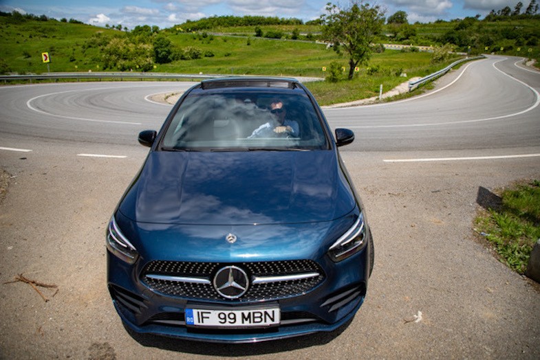 Mercedes Benz B-Class review during a Romania road trip