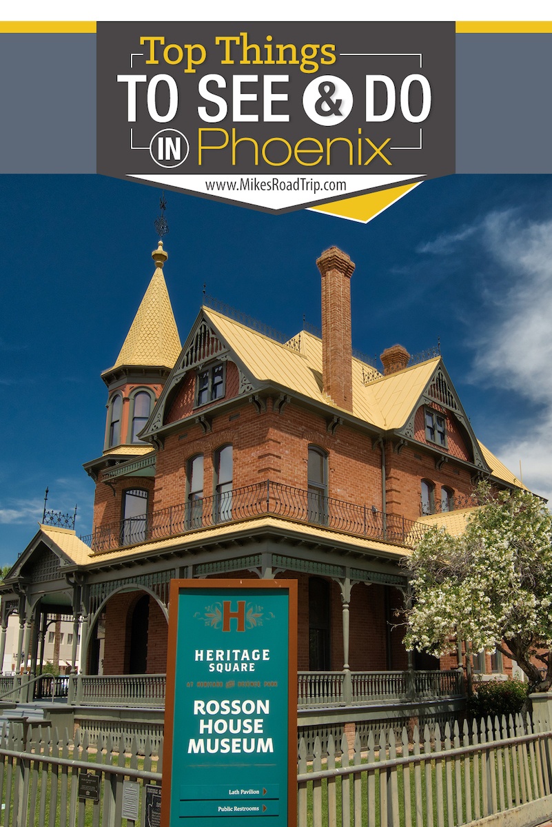 Top things to see in Phoenix Arizona by https://mikesroadtrip.com/top-things-to-see-and-do-in-phoenix-arizona #Phoenix #PhoenixAZ #PhoenixArizona #Arizona #travel #ArizonaTravel