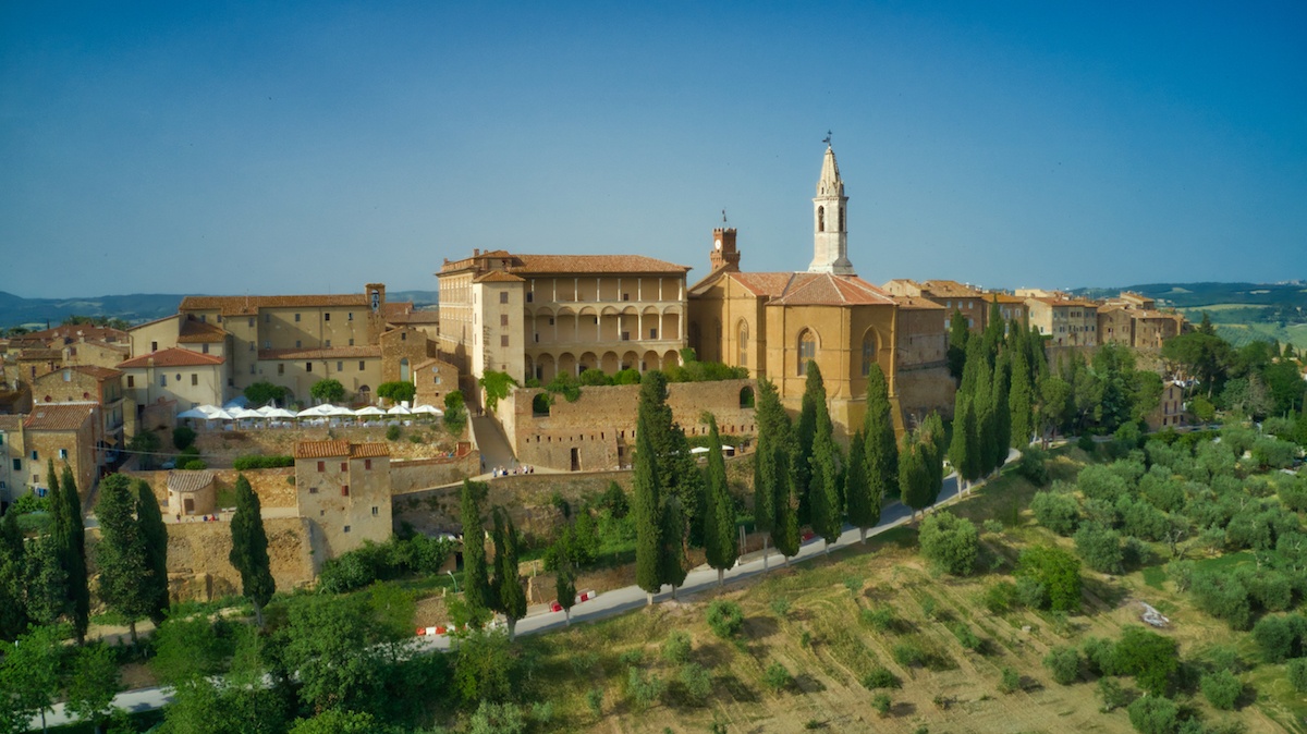 Pienza - one of the best places to visit in Tuscany. Photo by: Mike Shubic of MikesRoadTrip.com