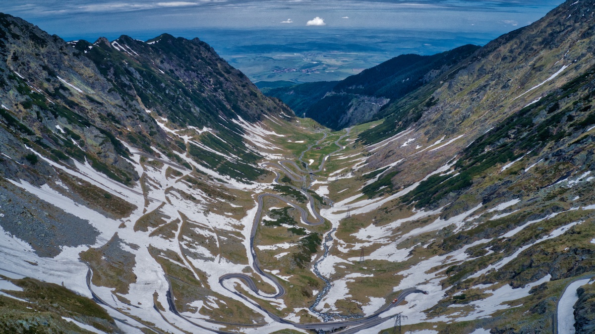 Romania Road Trip via Transfagarasan with snow by MikesRoadTrip.com