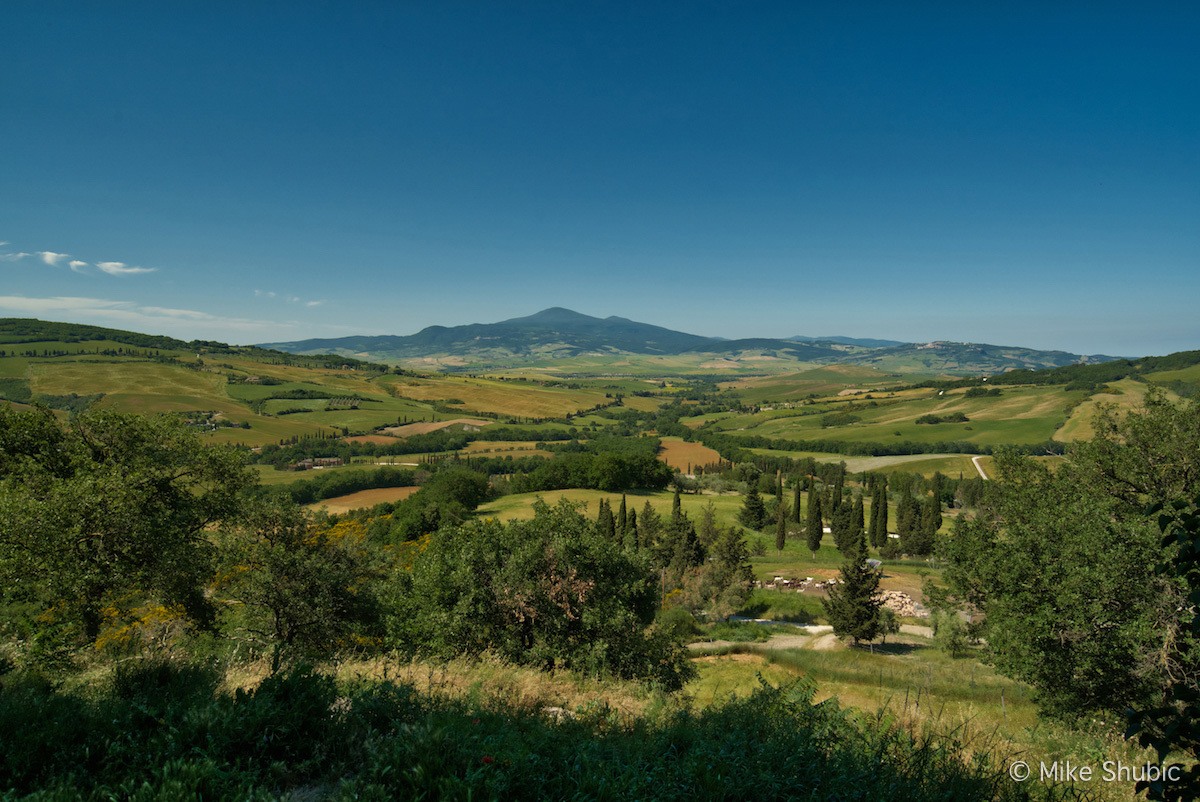 Cooking in Tuscany - View of Tuscany by Mike Shubic of MikesRoadTrip.com