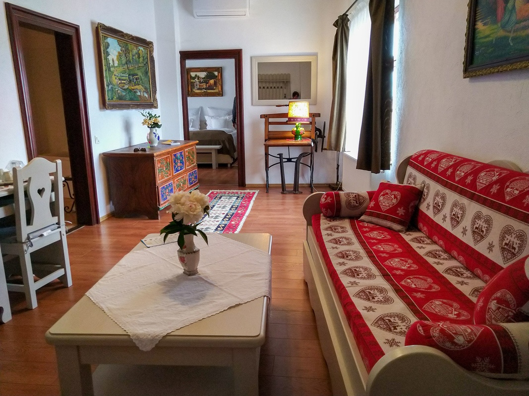 Accomidations at Taschler Haus Boutique Inn in Sighisoara Romania