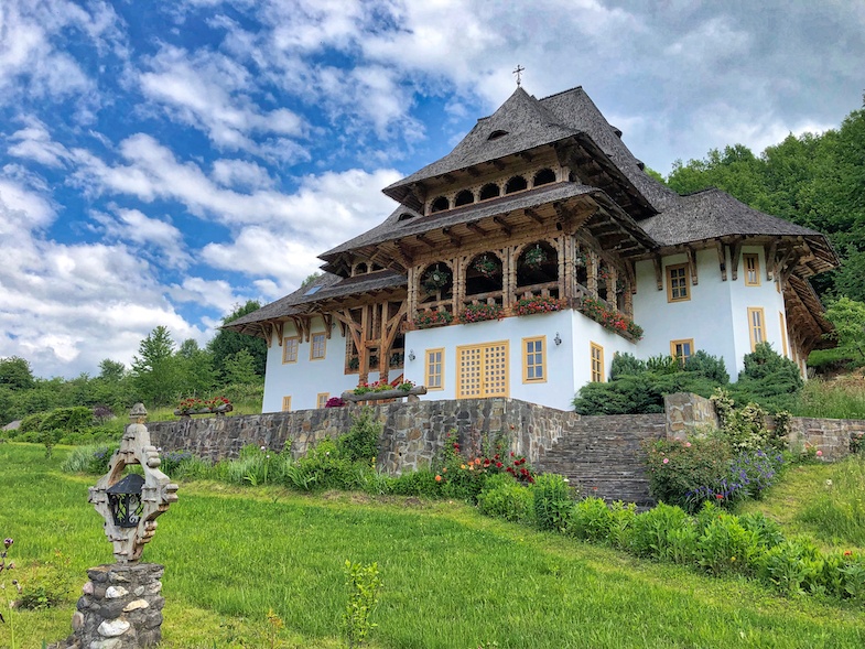 Bârsana Monastery in Maramureș