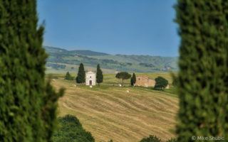 Tuscany Road Trip iconic Tuscan image by Mike Shubic of MikesRoadTrip.com